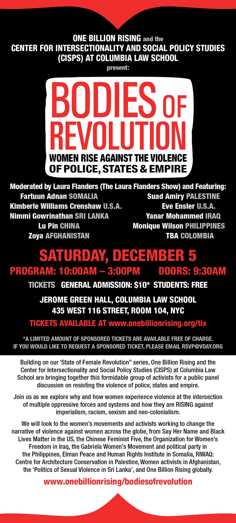 Bodies of Revolution: Women Rise Against the Violence of Police, States & Empire