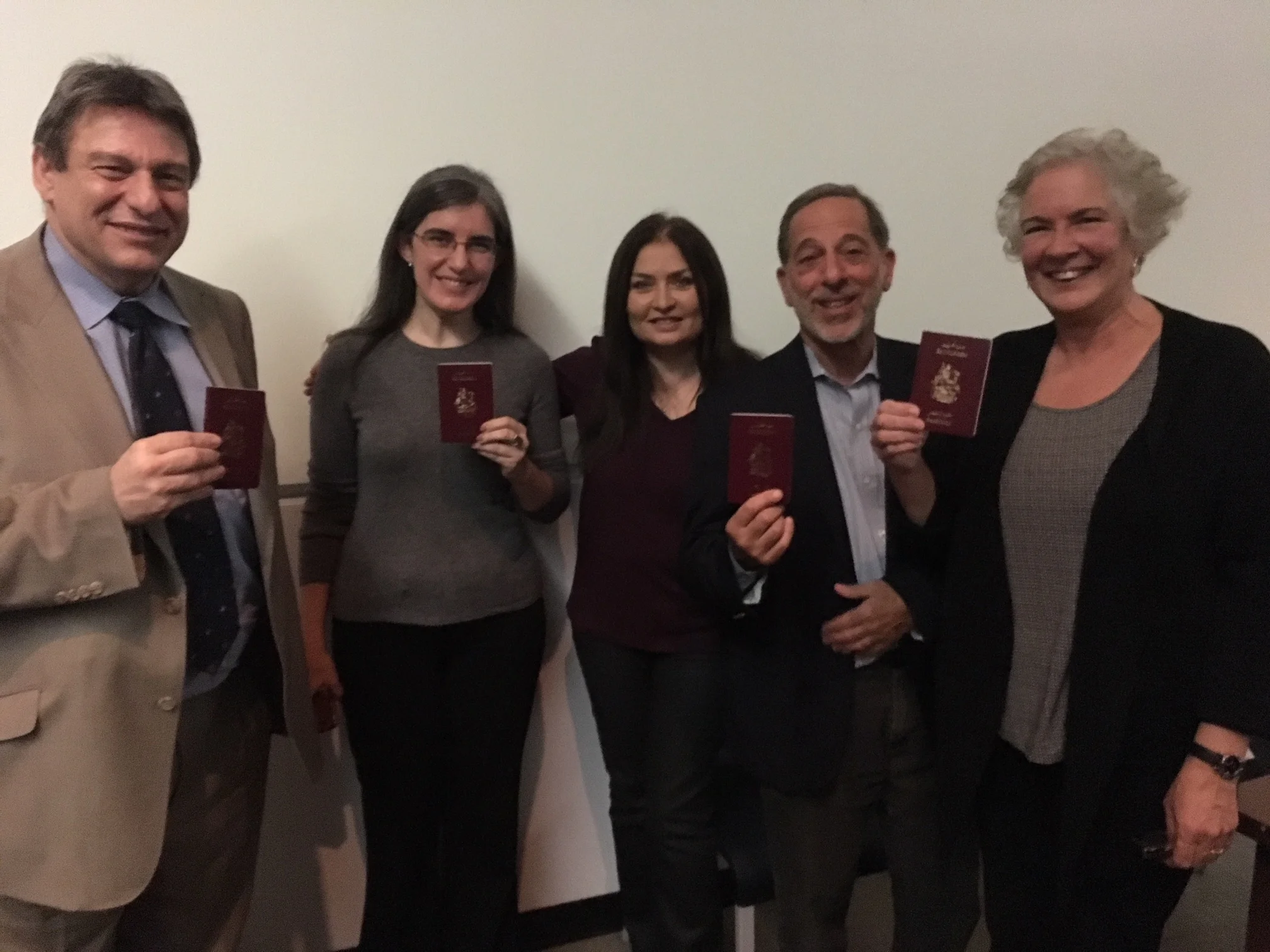 CPS Faculty with Bethlehem passport