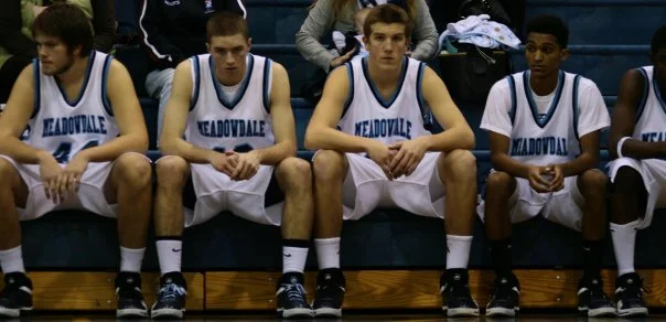 Mavs starting lineup: 6'7" Senior Kris Larson, 6'4" Senior Roger O'Neill, 6'8" Junior Connor Hamlett, 6'1" Senior Khalid Surur, 6'3" Senior Nasser Kyobe