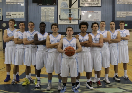 Left to right: Kyle Grund, Harry White, Nathan Heilpap, Chiagozie Ezeokeke, Griffin Over, Aidan O'Neill, Malik Braxton, Landon Hopkins, Caleb Tingstad, Charlie White, Reid Wilson