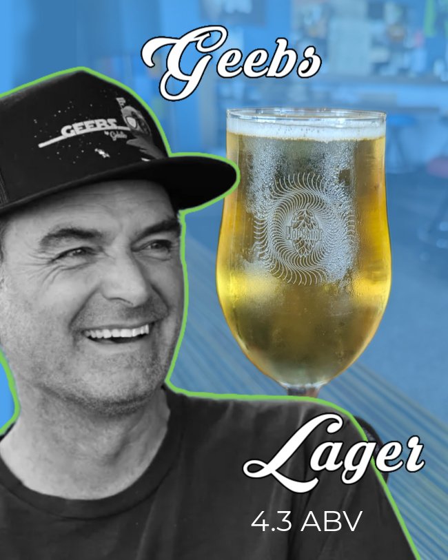 It was important to Steve and our brew team to make a HopSaint beer to honor the memory of the late local surf legend and filmmaker, Greg Browning (aka &ldquo;Geebs&rdquo;). Greg's buoyant and kind demeanor inspired an extremely light rice lager. Rai
