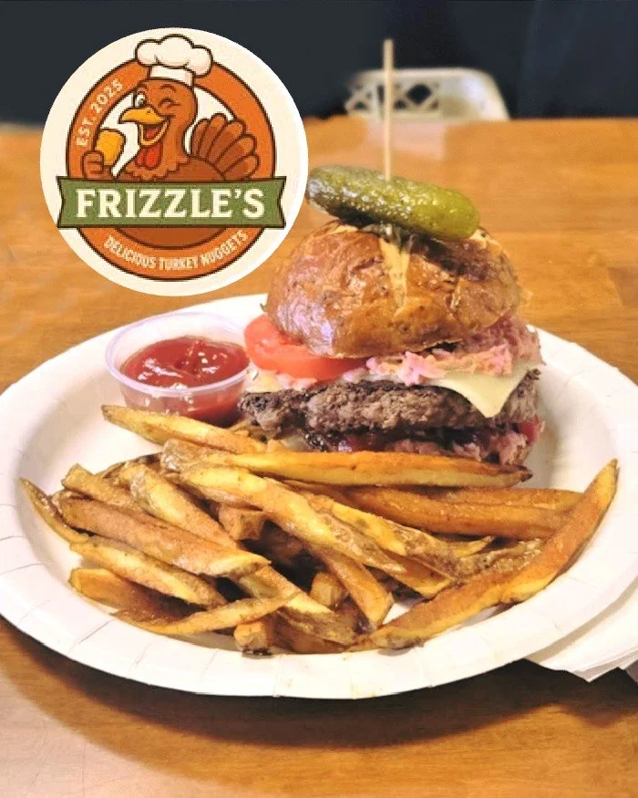 Friends, we've got FRIZZLE&rsquo;S today and Sunday at The Ditch taproom, get in on FRIZZLE&rsquo;S signature Frizzle's burger, turkey nuggets, sliders and salad wraps. Pair it with a cold a HopSaint&rsquo;s brew of your choice. No brainer.  #jointhe