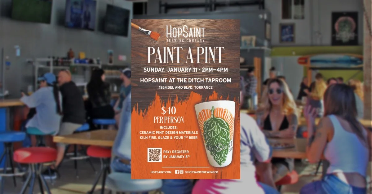 PAINT A PINT | HOPSAINT AT THE DITCH 