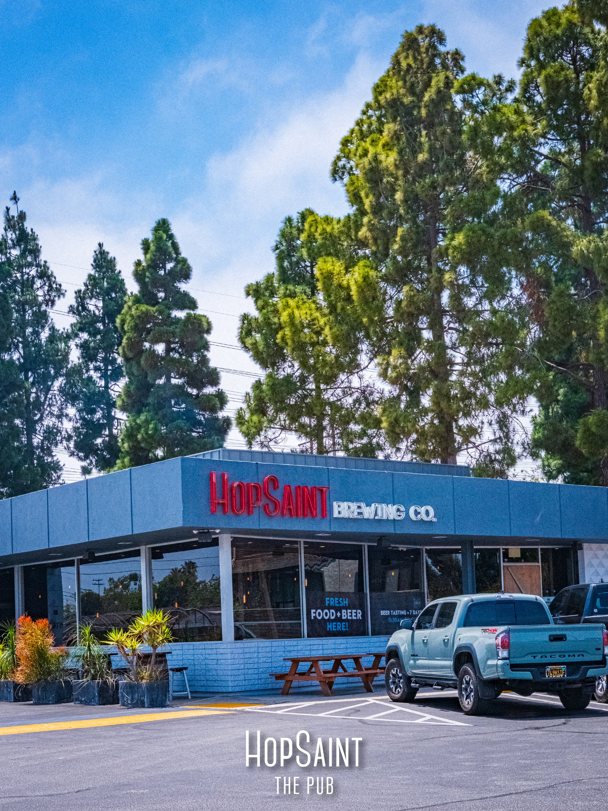 Welcome to HopSaint.

Established in 2014, we strive for all things quality with food, beer, and community in our little corner of South Bay.

You can be part of the Sainthood at 𝐓𝐡𝐞 𝐏𝐮𝐛 location, enjoying the fresh farm-to-table food offerings