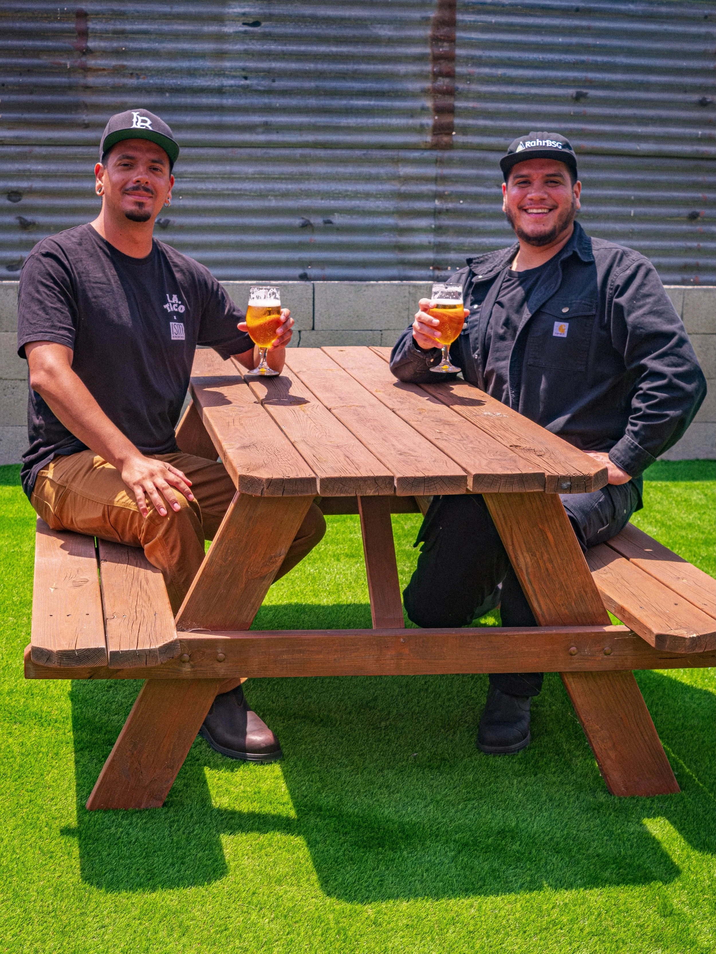 Danny and Chepe have been breaking in the new patio at 𝐓𝐡𝐞 𝐃𝐢𝐭𝐜𝐡.

And they&rsquo;re happy to say, it&rsquo;s ready for a summer of beer-soaked memories!

Come check out the new patio at our second HopSaint Taproom, 𝐓𝐡𝐞 𝐃𝐢𝐭𝐜𝐡, open ev
