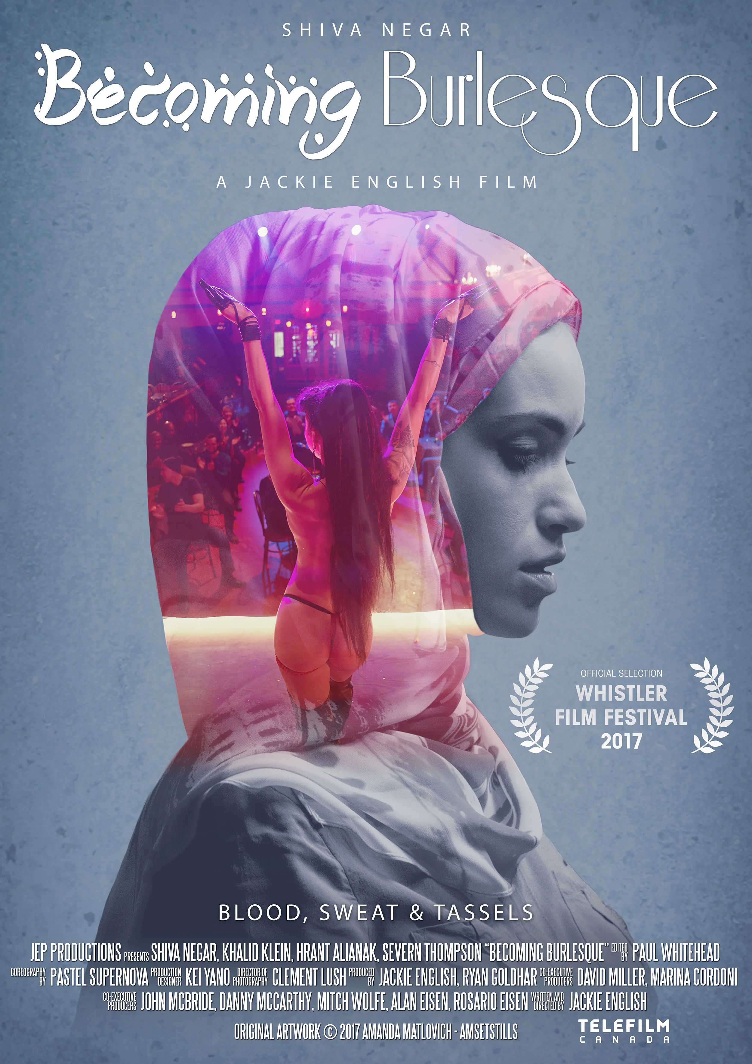 First Still Version Poster - Original Design and Images by Amanda Matlovich - AM Set Stills