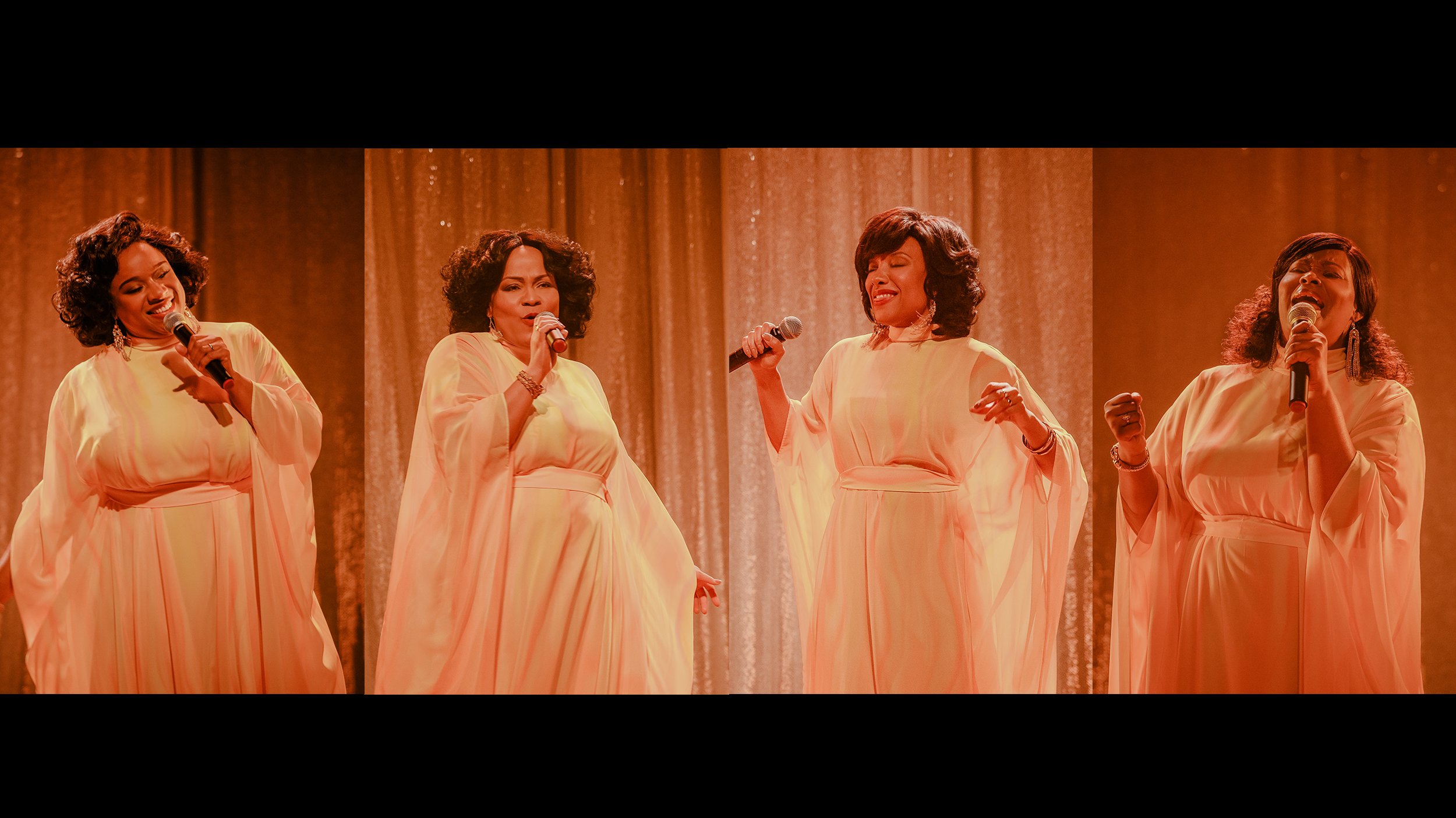 The Clark Sisters Collage