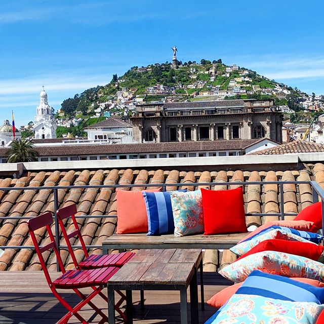 Good morning Quito! #view #sunshine #zenluxurytravel #travel #ecuador #brunch #luxury @design_hotels