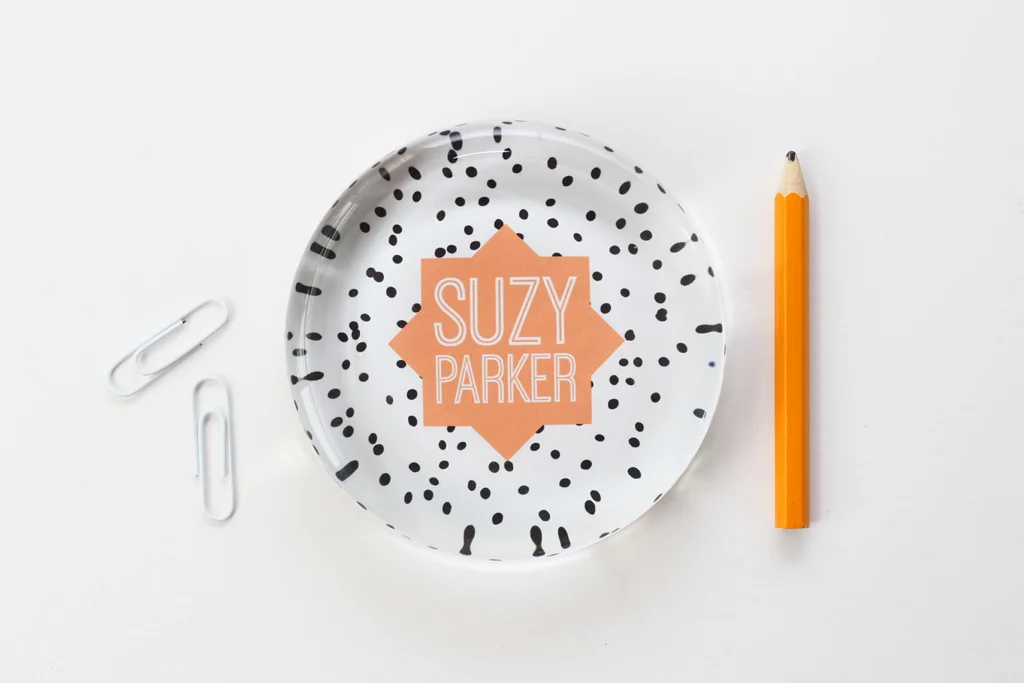 Polka Dot Paperweight