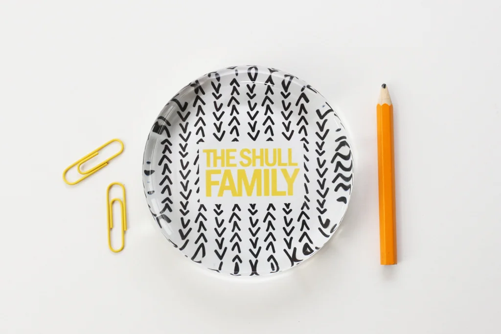 Custom Family Paperweight