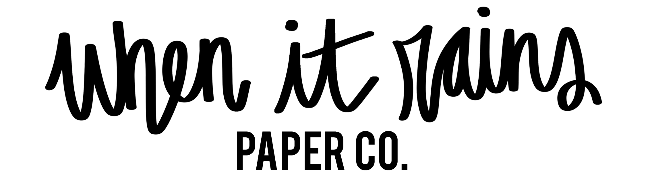 When it Rains Paper Co. | Colorful and fun paper goods, office supplies, and personalized gifts.