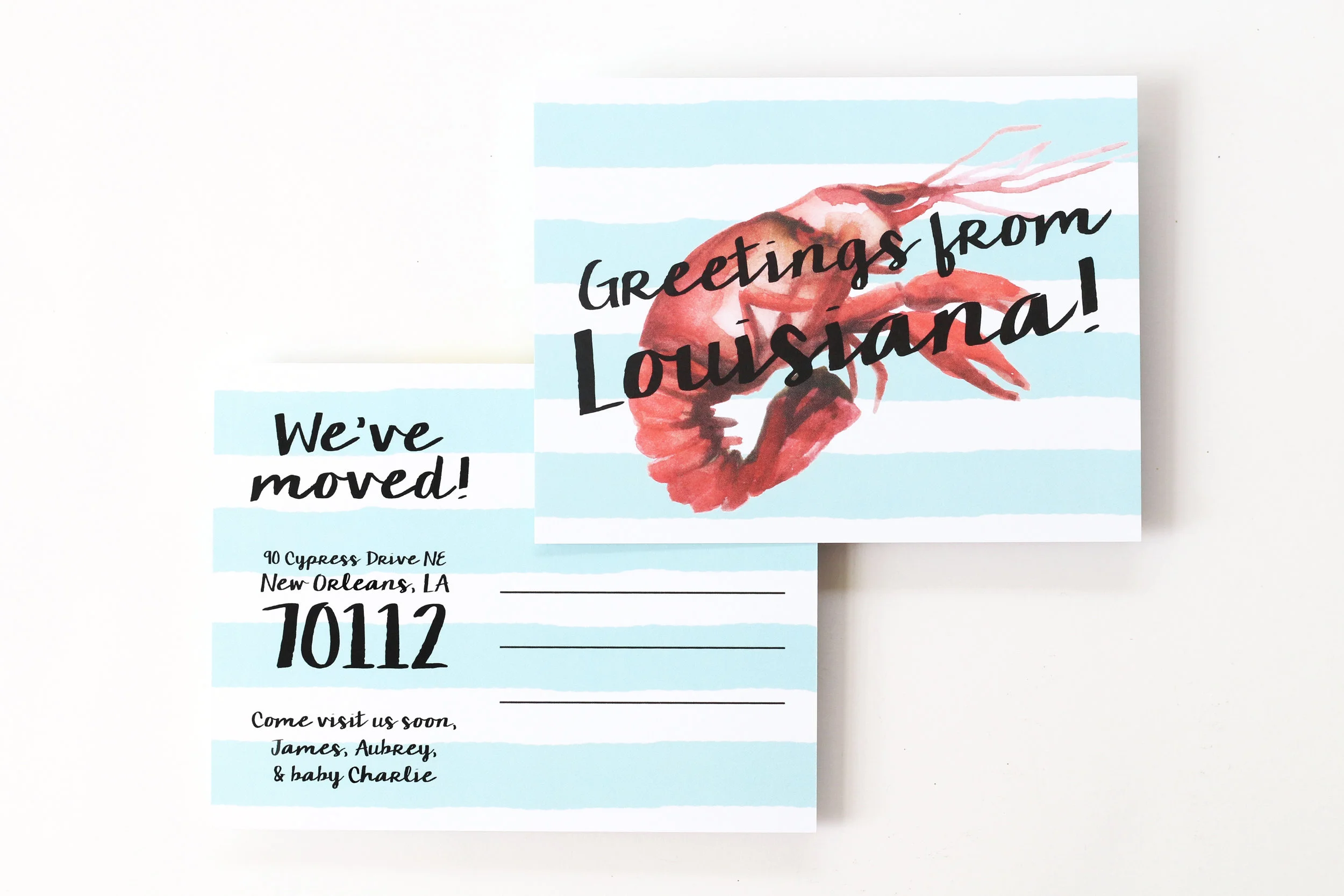 Change of Address Moving Postcards