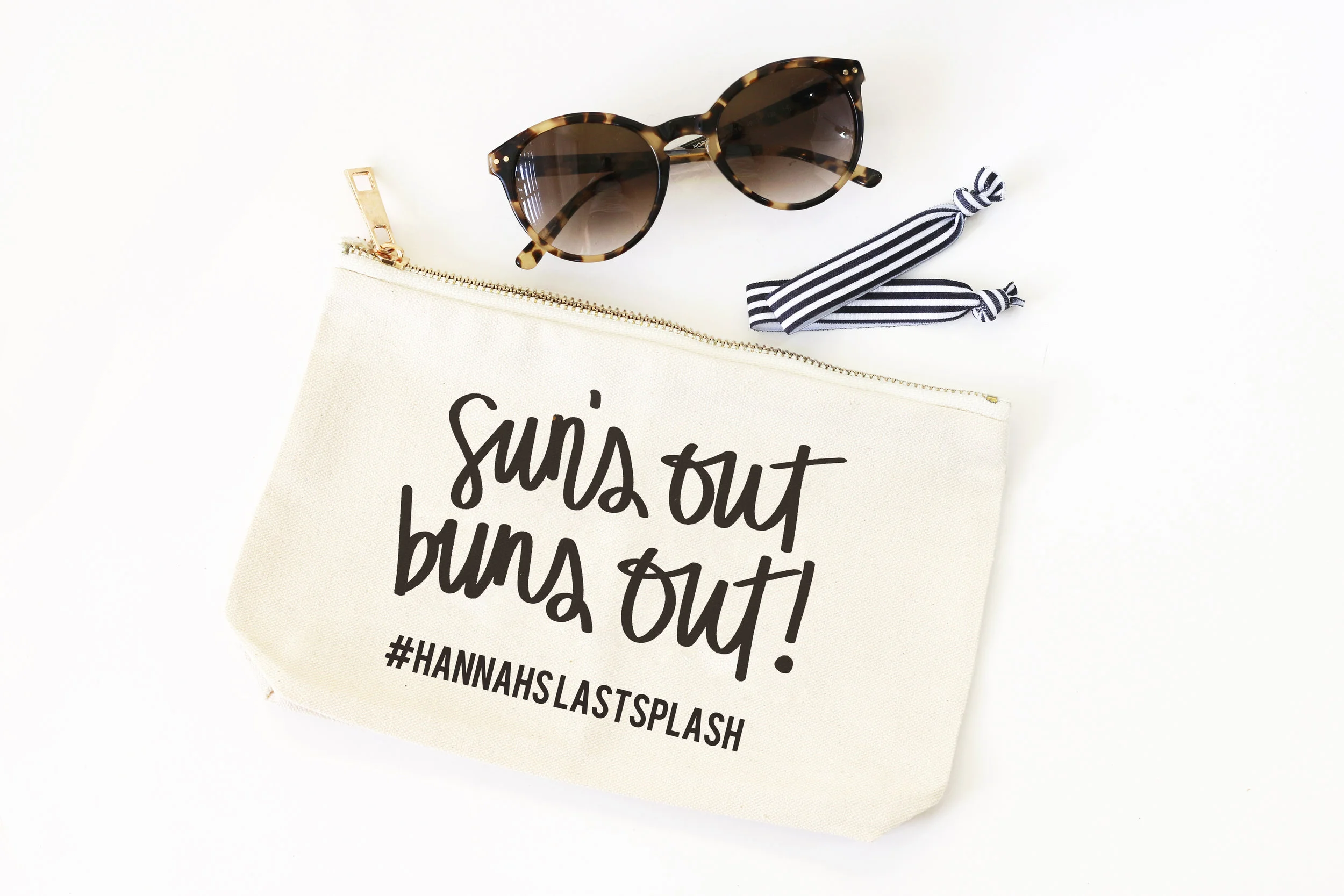 Personalized Bachelorette Party Cosmetic Bag