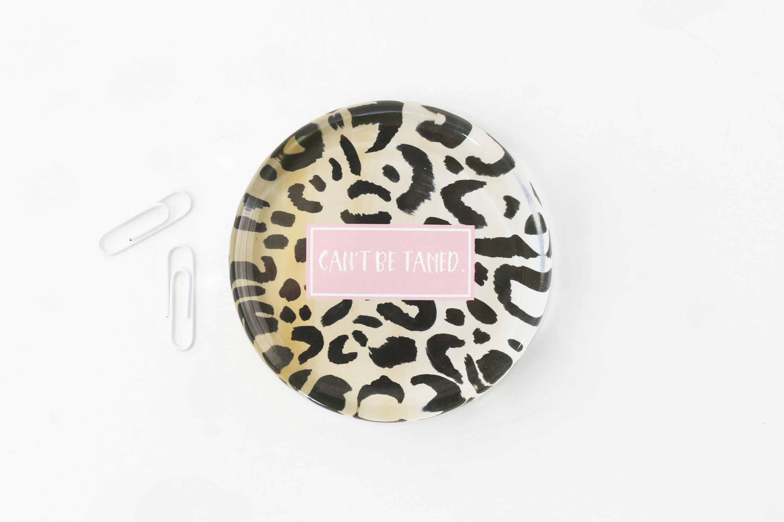 Leopard Print Paperweight