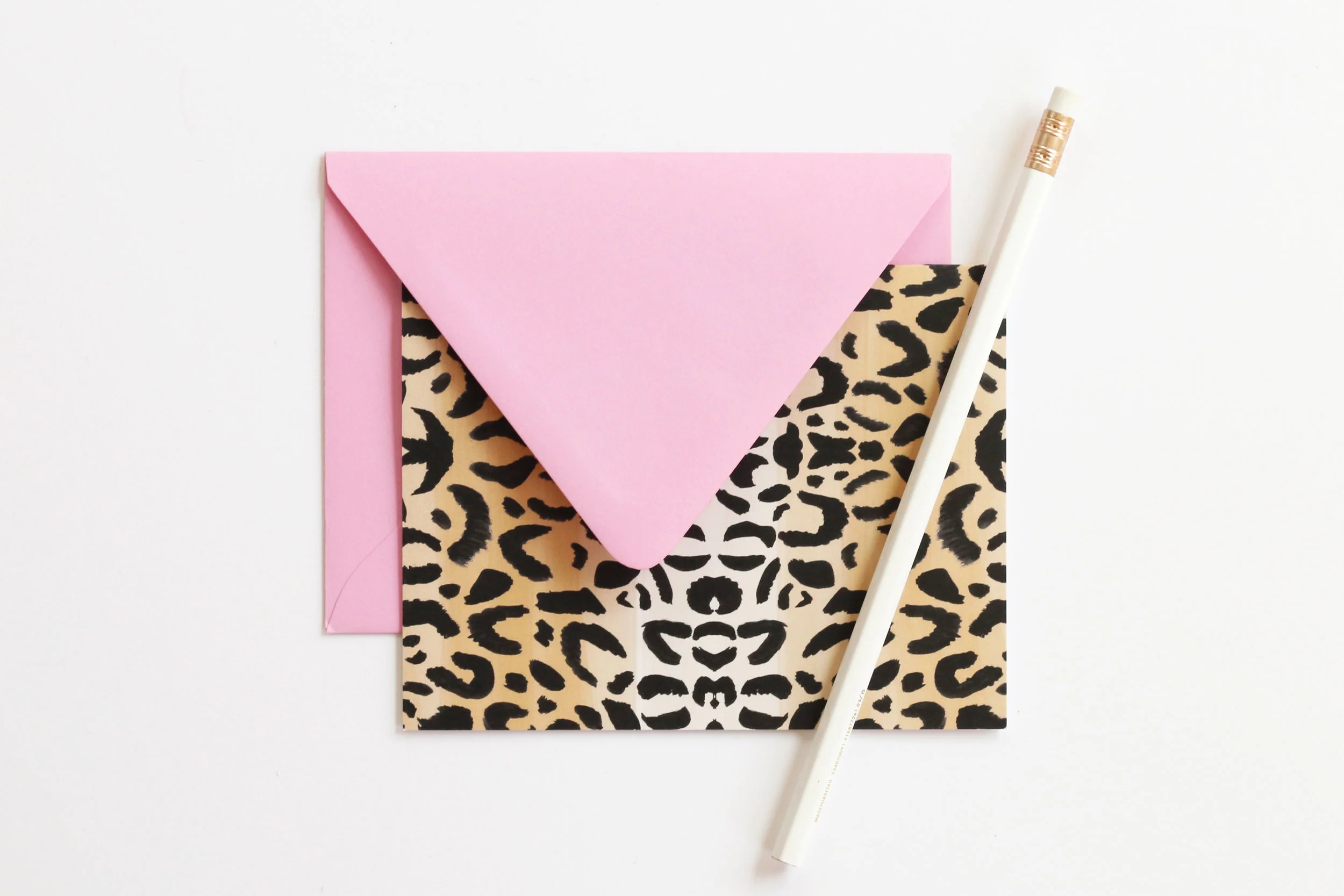 printed note cards and envelopes