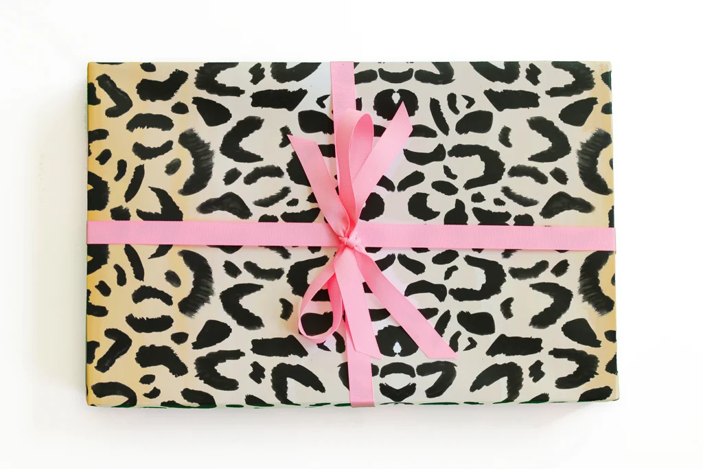 Leopard Print Wrapping Paper