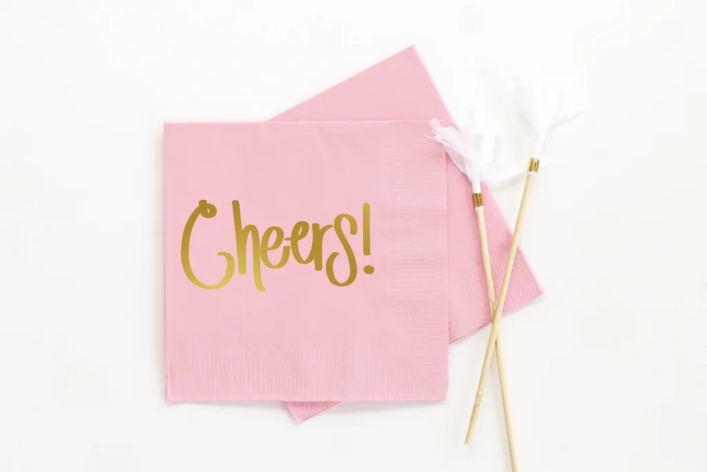 Cheers Cocktail Napkins