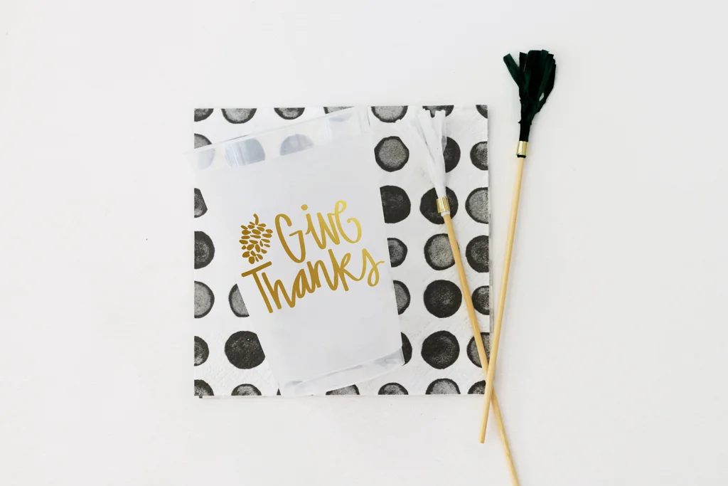Personalized Thanksgiving Cups Give Thanks Plastic Cups