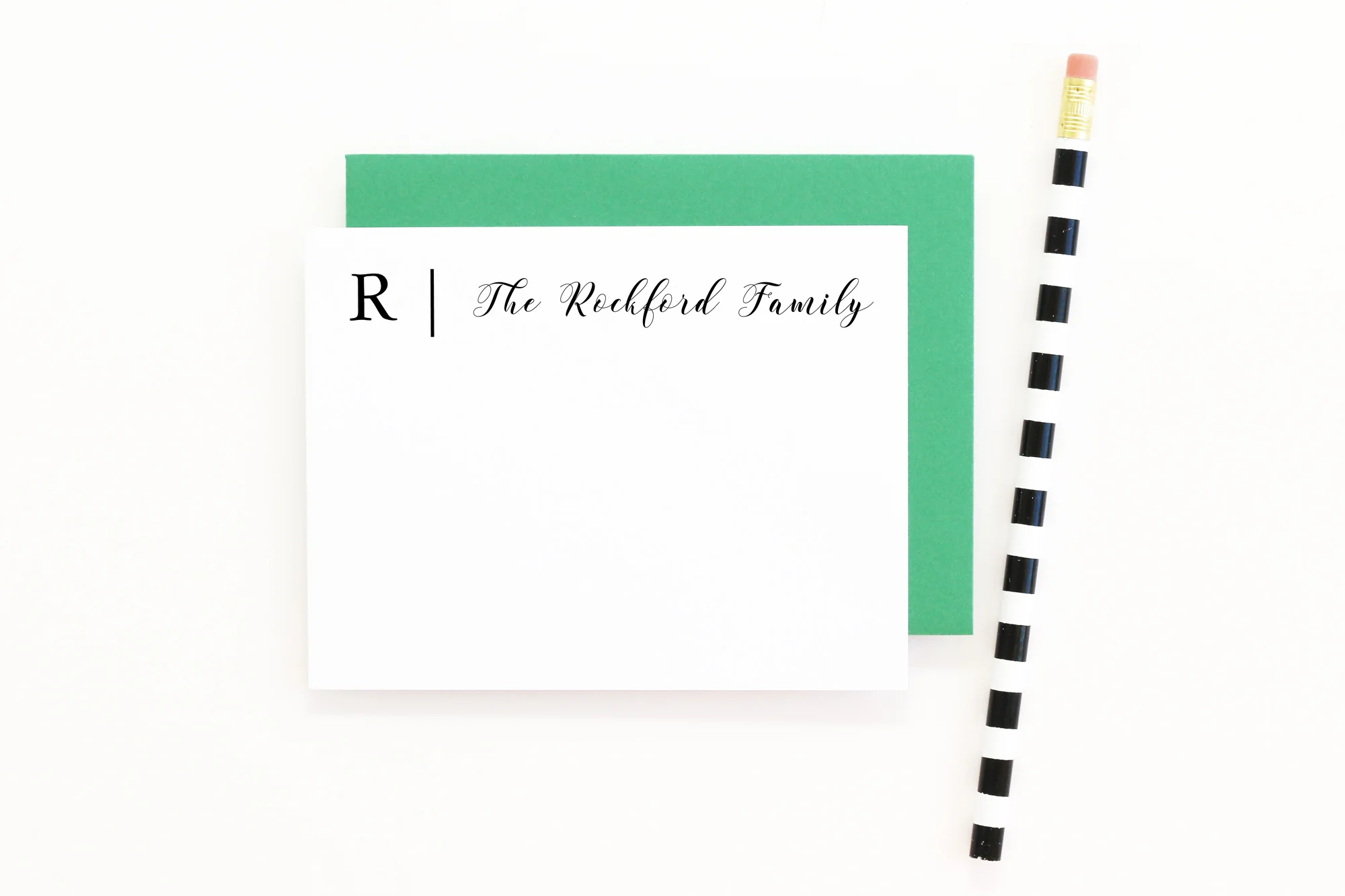 family stationery personalized custom family stationary