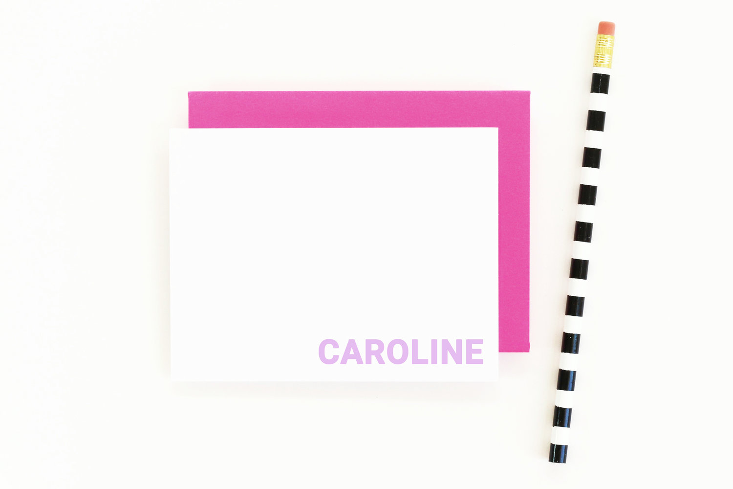 Personalized Notepad for Girls — When it Rains Paper Co.  Colorful and fun  paper goods, office supplies, and personalized gifts.
