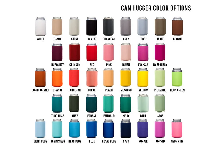 personalized koozies 40th birthday