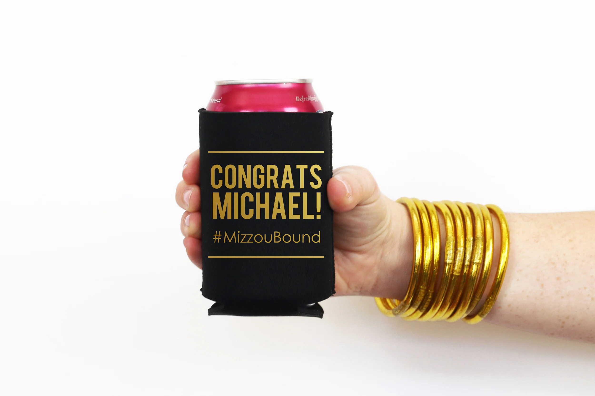 personalized can cooler personalized can hugger party favors
