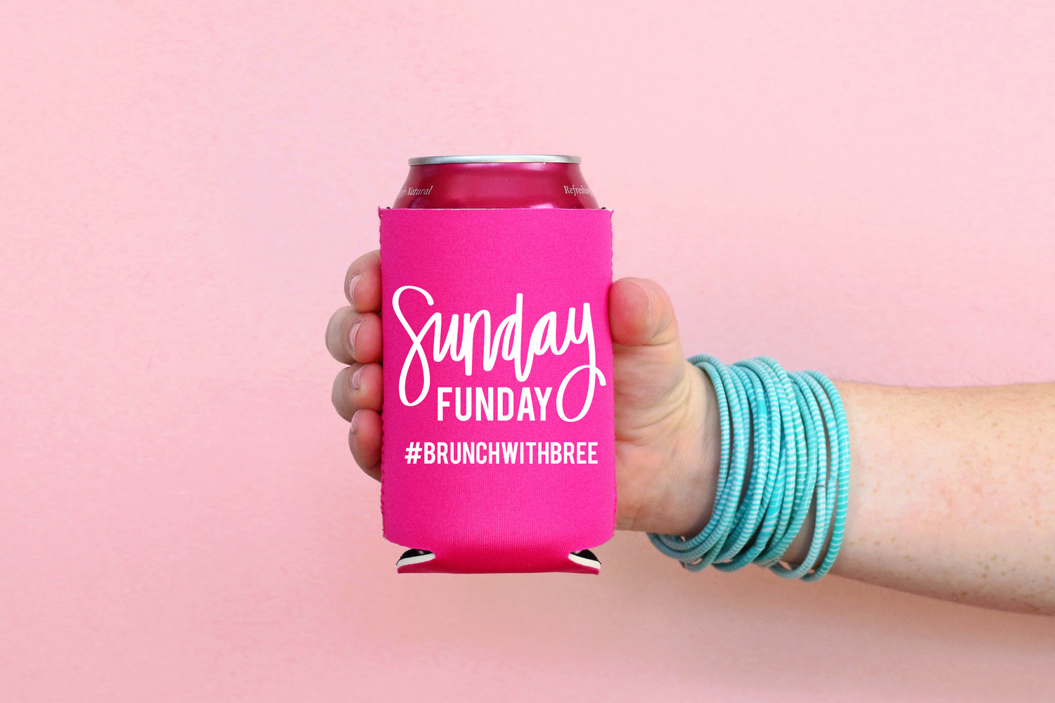 Sunday Funday Brunch Birthday Personalized Can Cooler — When it Rains Paper  Co. | Colorful and fun paper goods, office supplies, and personalized