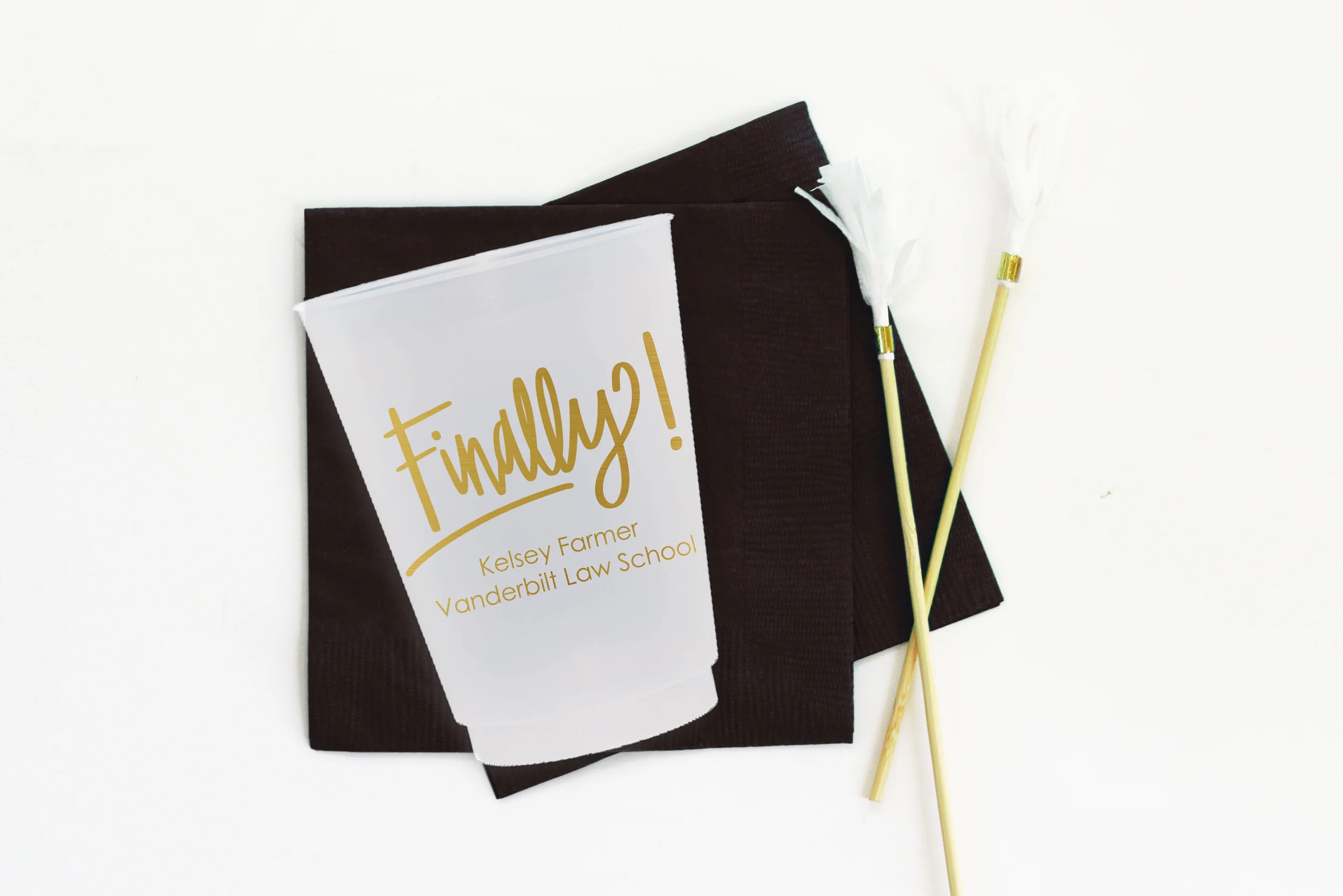 personalized graduation party cups graduation party favors