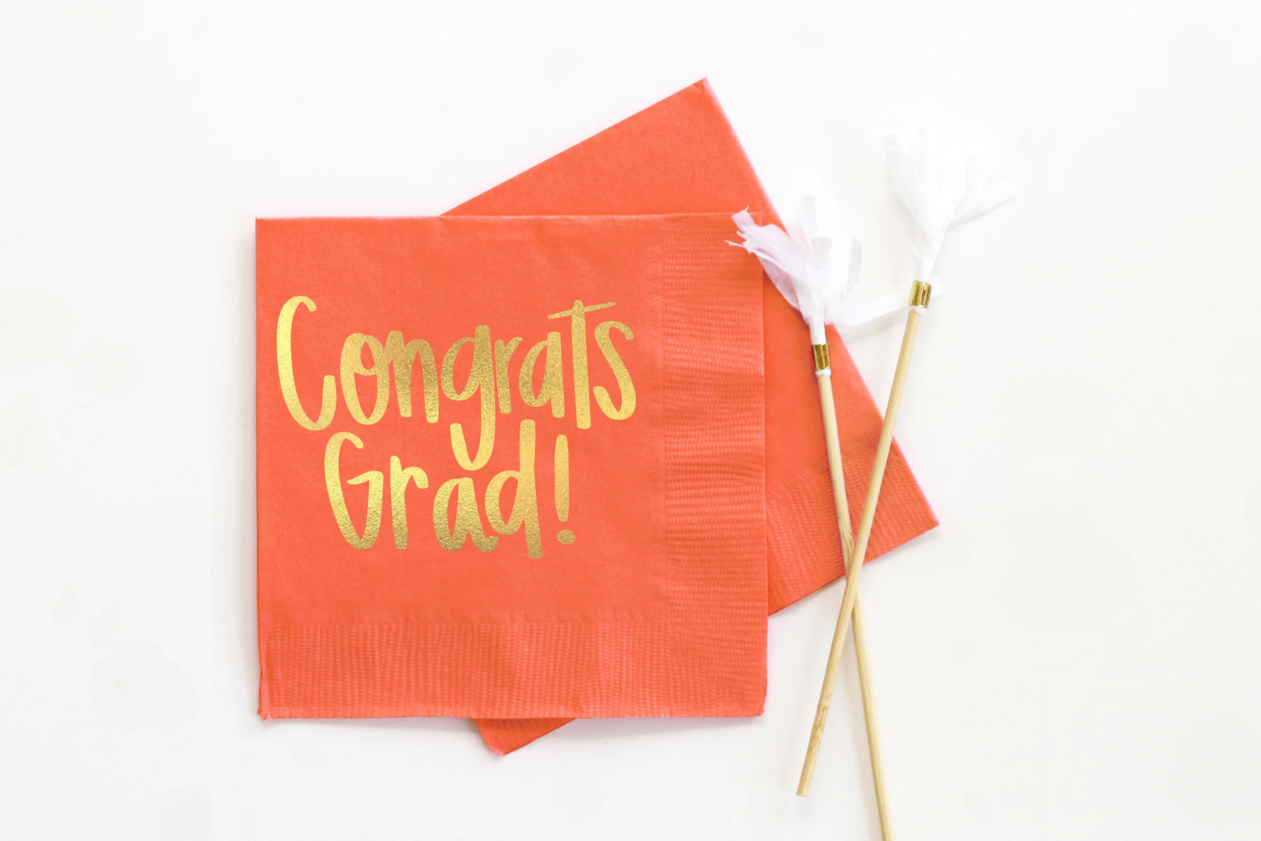 graduation cocktail napkins