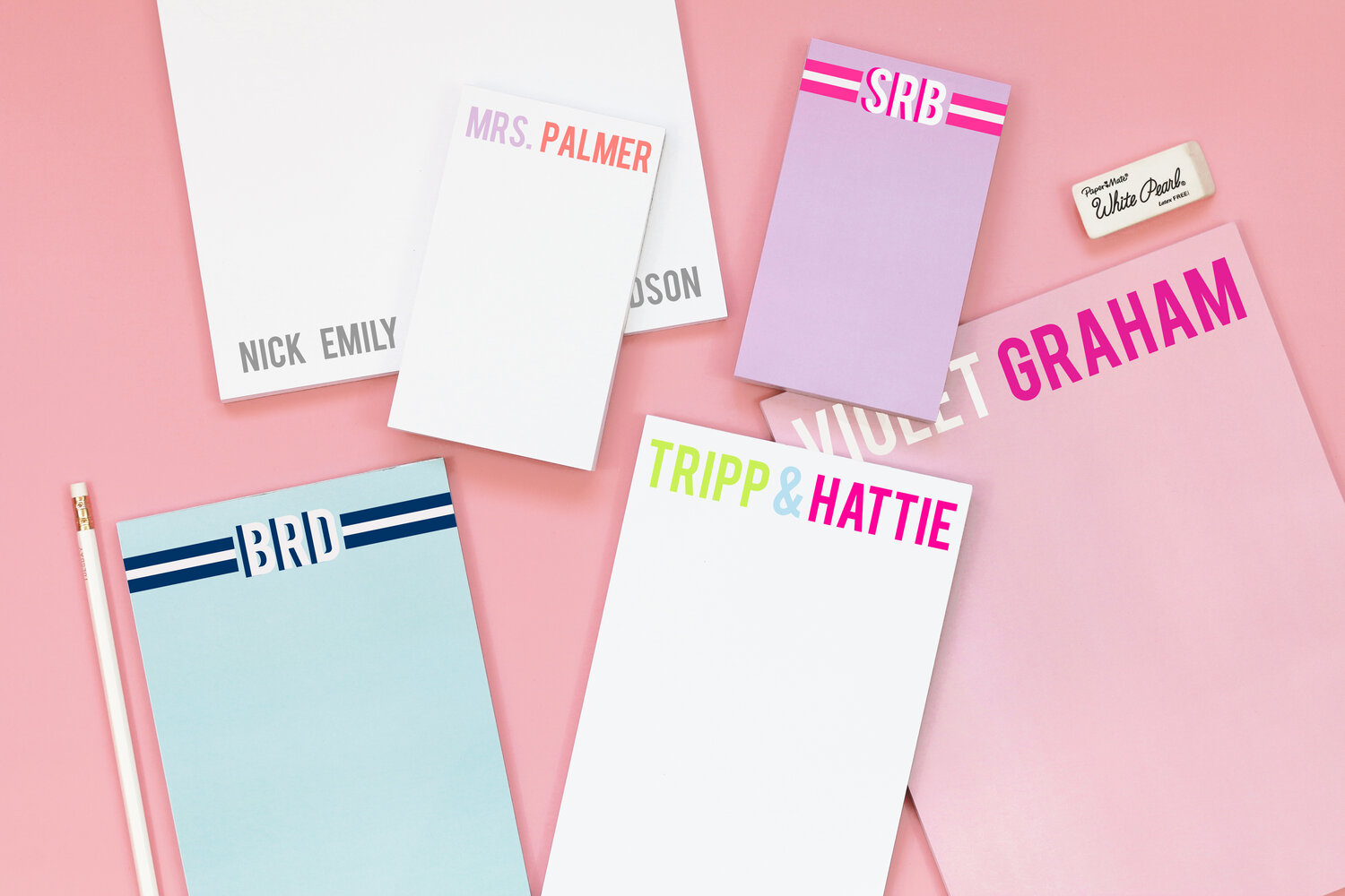 Personalized Notepad for Girls — When it Rains Paper Co
