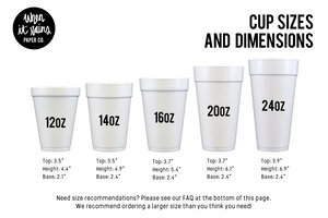 Design Your Own Styrofoam Cups