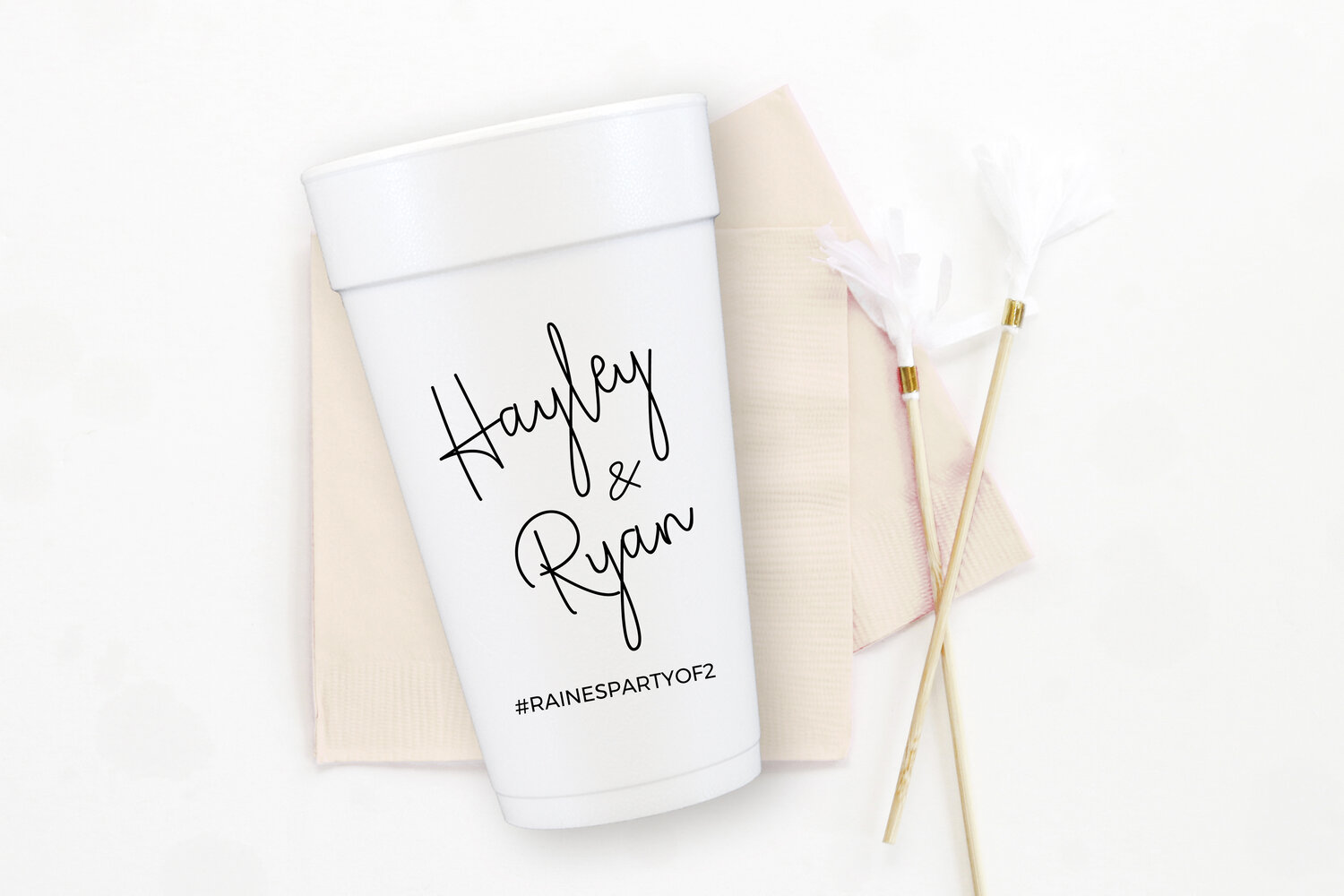 Wedding Cups - Personalized Wedding Cups