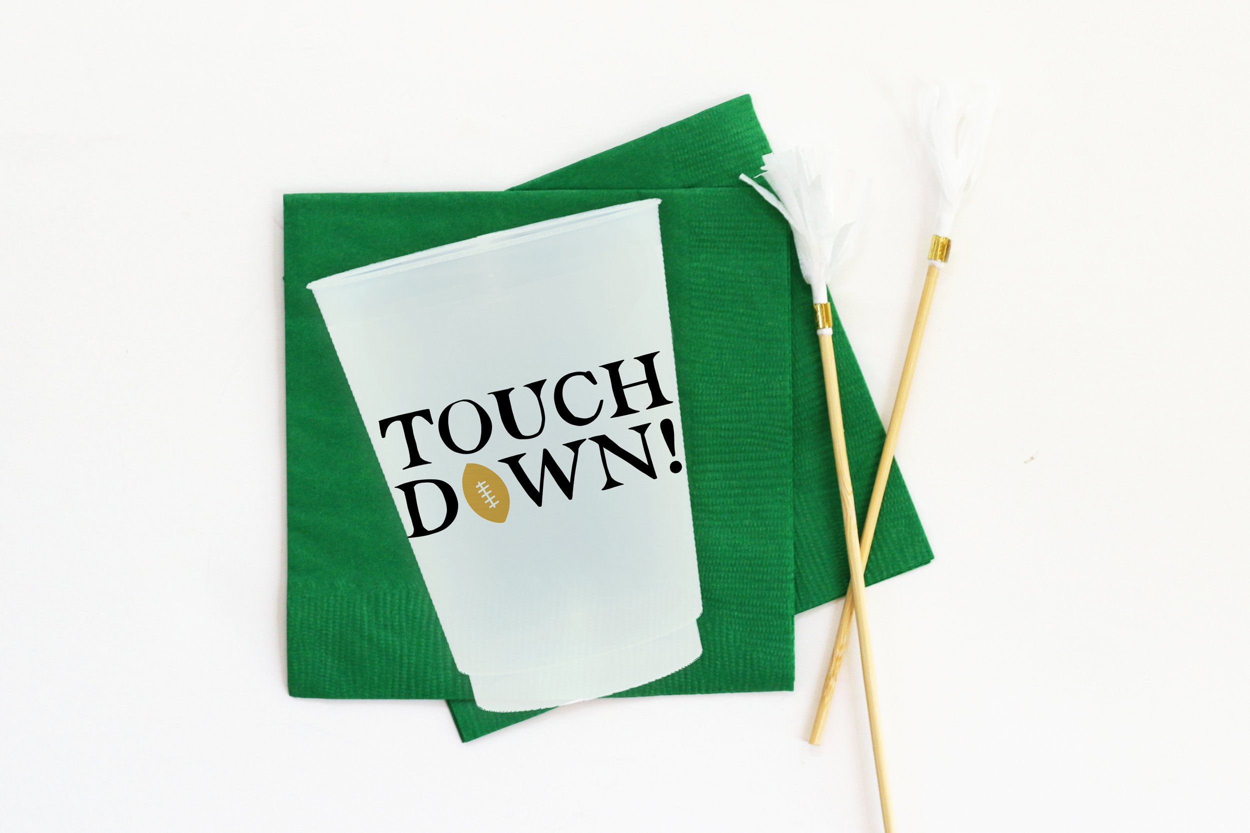Game Day Tailgate Party Cups