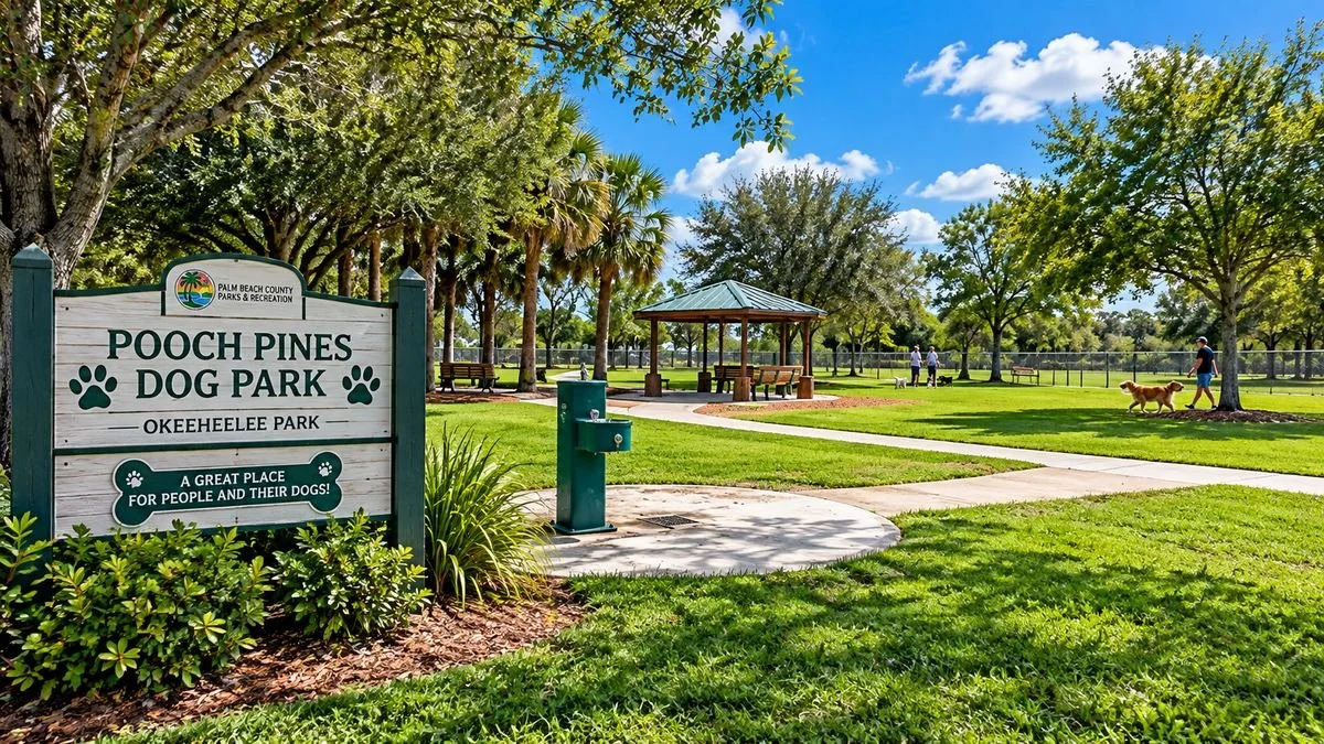 Pooch Pines at Okeeheelee Park (West Palm Beach area) — Palm Beach County dog-friendly park
