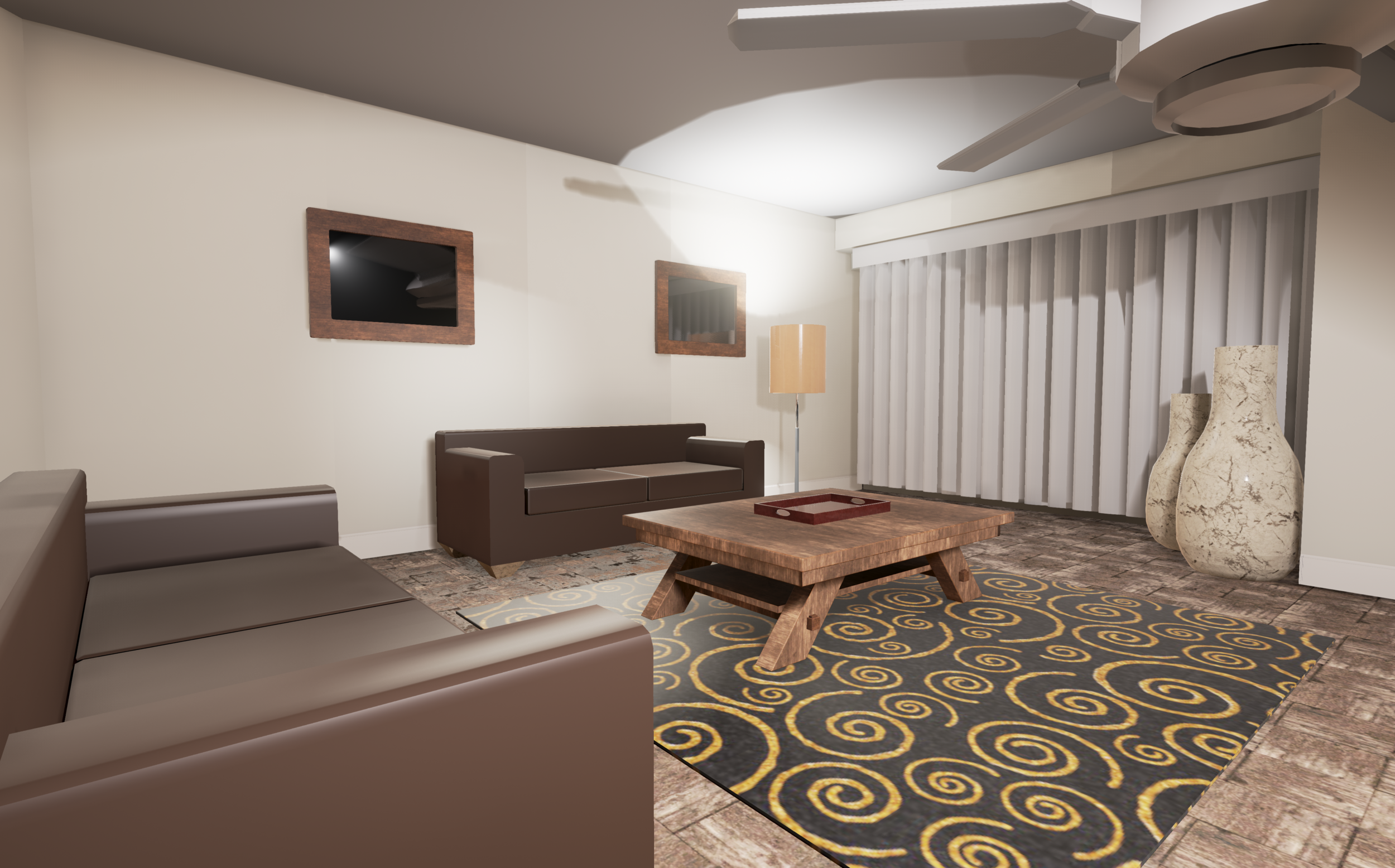 Interior Environment - Living Room