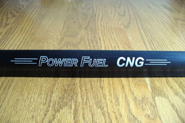 Laser Engraved Anodized Power Fuel Cylinder