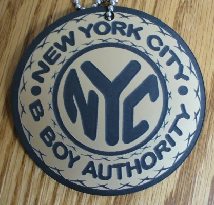 Laser Cut and Engraved Gold Plastic Medal