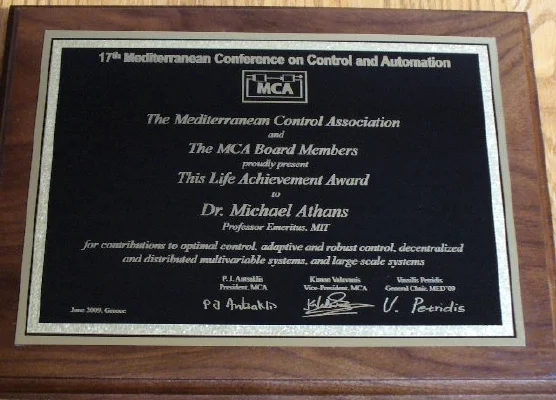Laser Engraved Achievement Plaque
