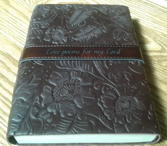Text Laser Engraved On Leather Journal Band