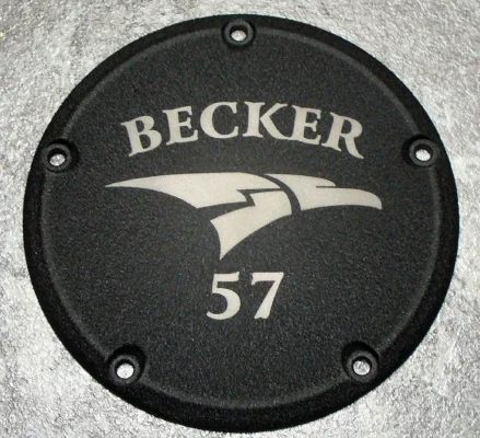 Personalized Powder Coated MC Derby Cover