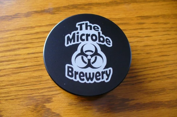 Logo Laser Engraved On Keg Tap Handle