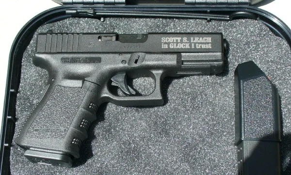 Personalized Laser Engraved Glock