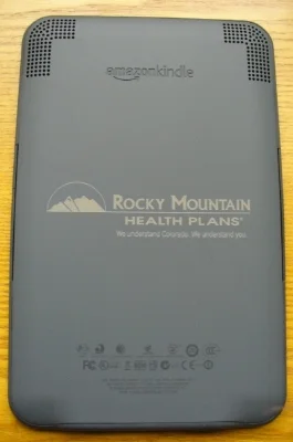 Company Logo Engraved On Amazon Kindle
