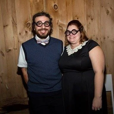  My lovely wife and I.