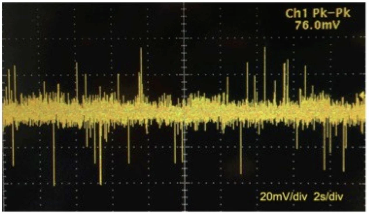 Noisy Vcc going into TXCO of popular GNSS receiver module