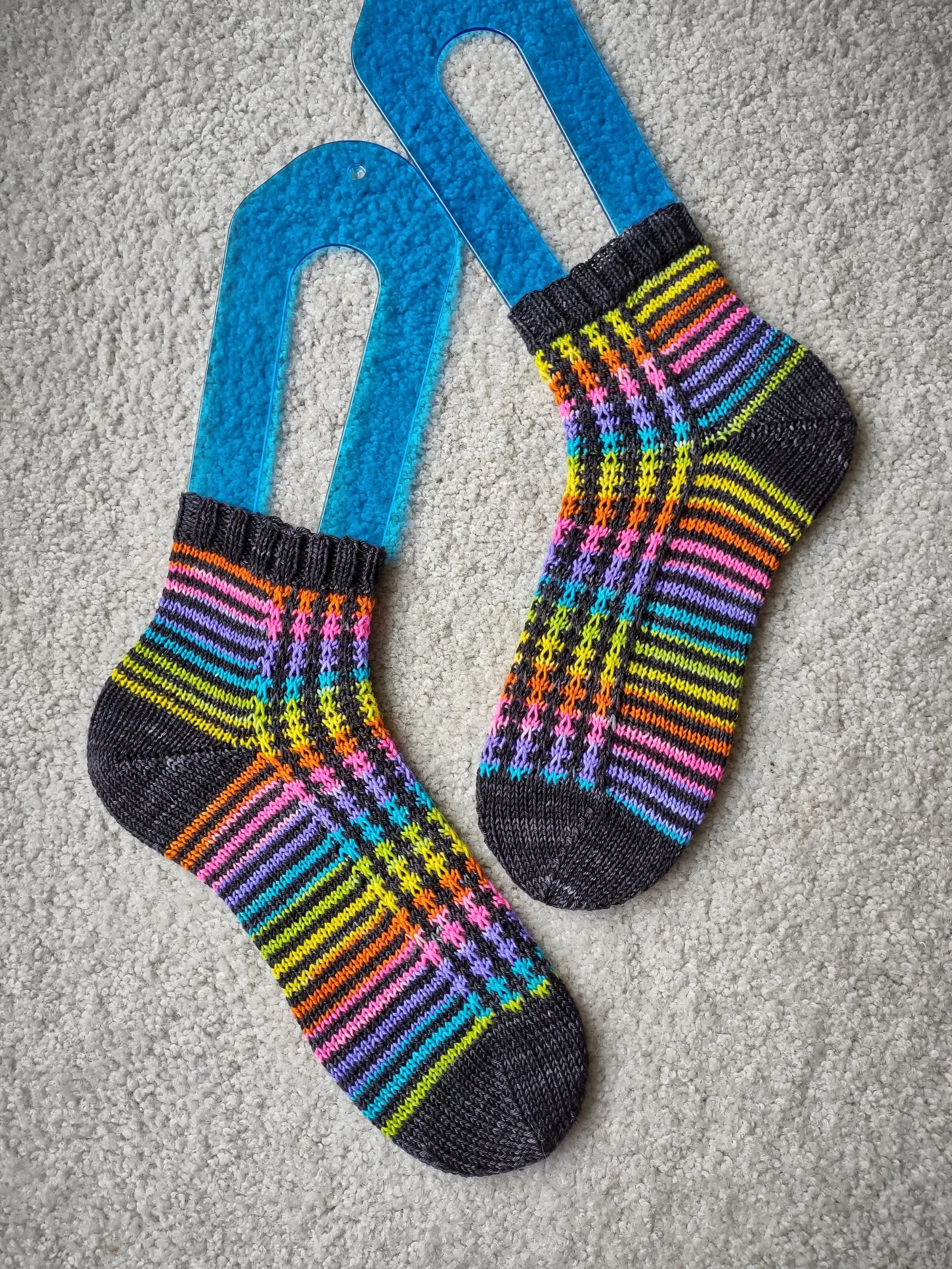 Rainbow Connection Socks