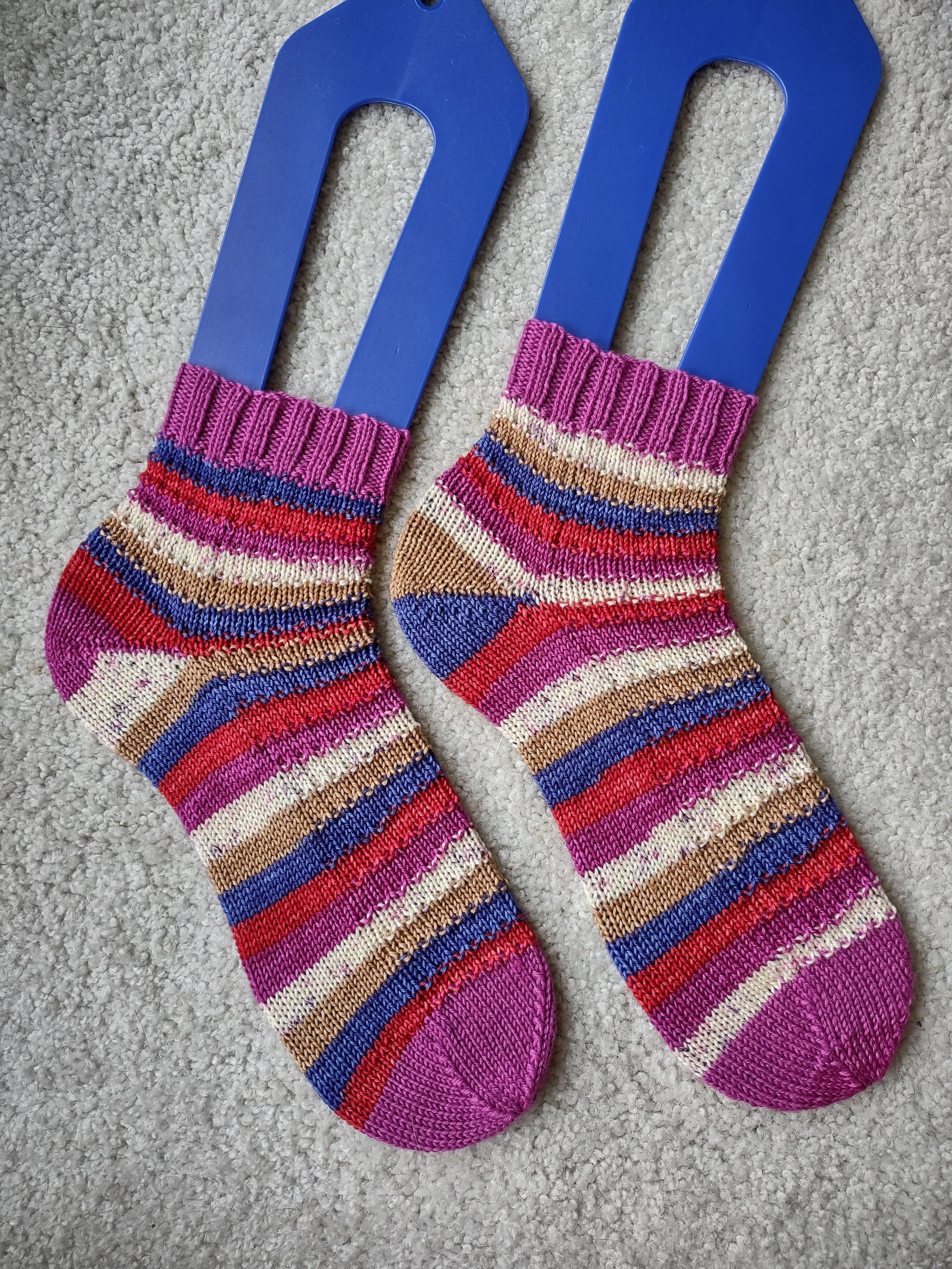 Twisted Cheesecake Socks