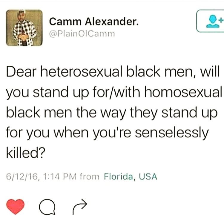 The tweet that sparked the outrage on social media. Since then, Camm Alexander has announced he has received messages via Facebook about this tweet.