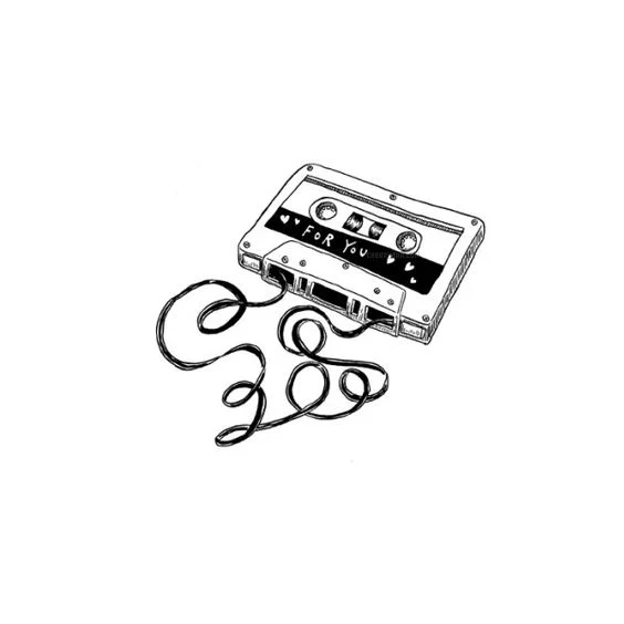 kids these days won't even know about cassette tapes. image : pinterest