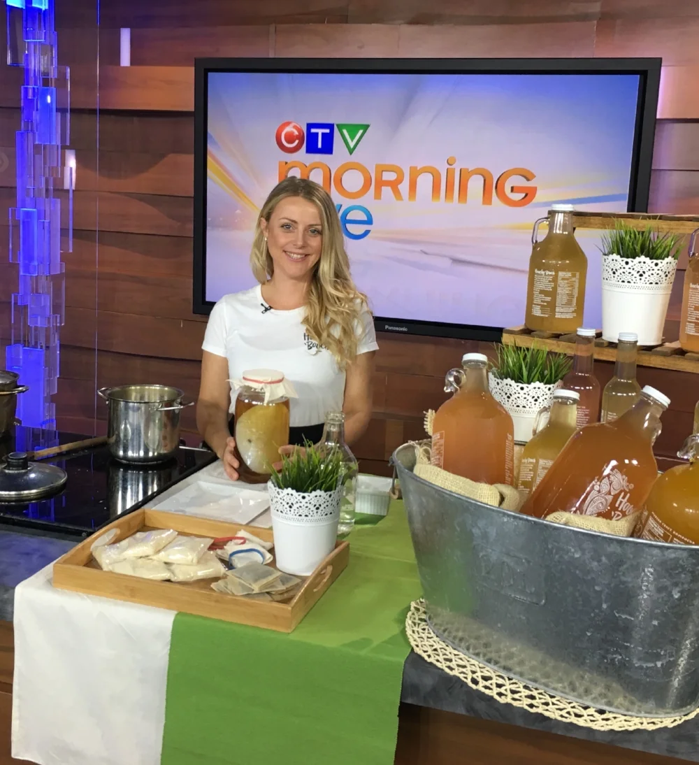 Kristin slaying 'booch at CTV news.